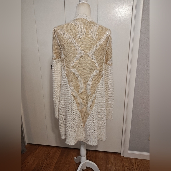 Indigo Rose Long Cardigan Style Sweater - Large - Picture 5 of 7